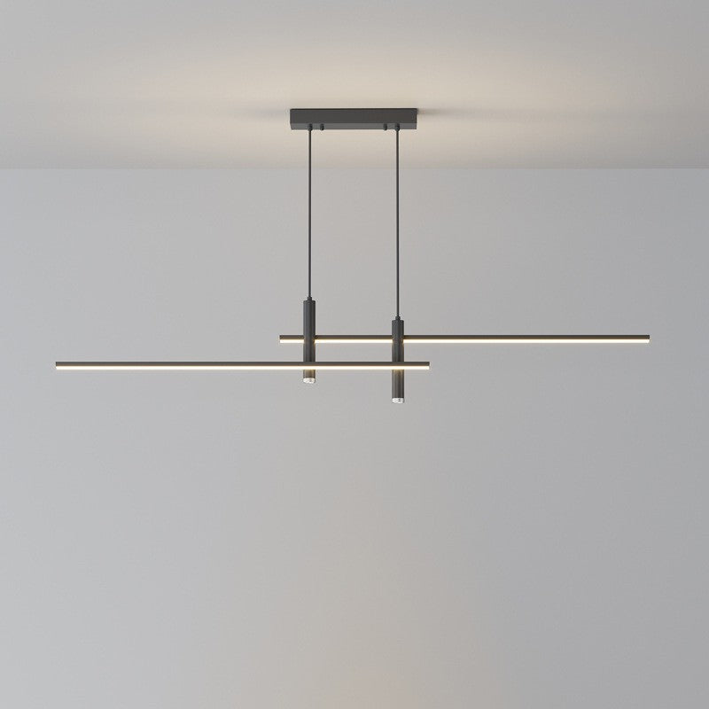 Modern Simple Chandelier Bar Taipei European Minimalist Strip