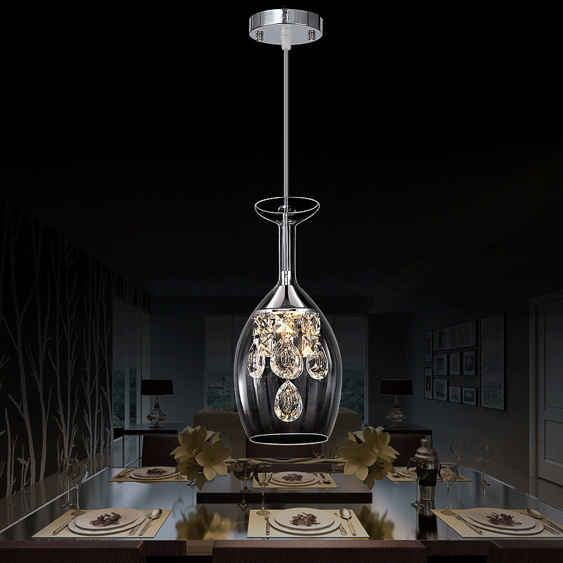 Crystal Pendant Light Fixture