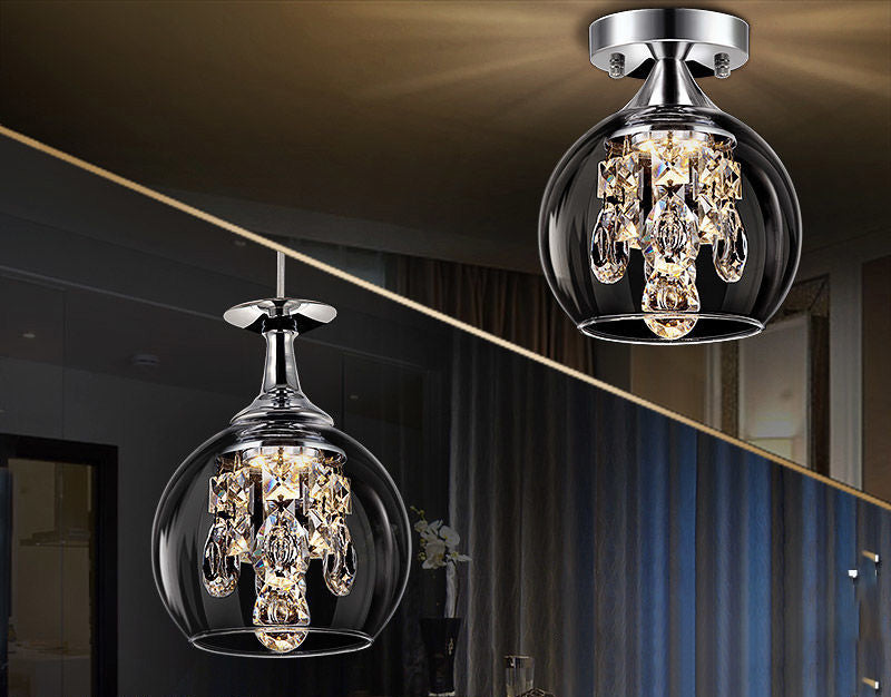 Crystal Pendant Light Fixture