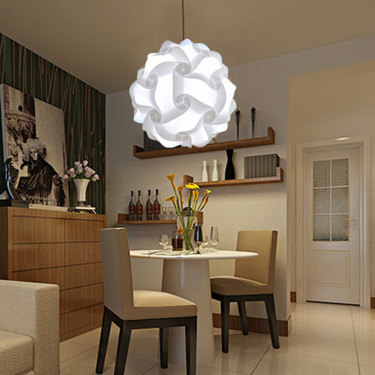 Modern Minimalist Creative Chandelier European-Style Bedroom Living Room Dining Room Chandelier Single Head Personality Bar Balcony Lampshade Lighting