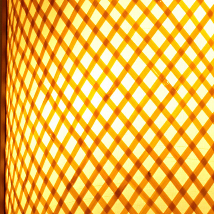 Bamboo bedroom wall lamp