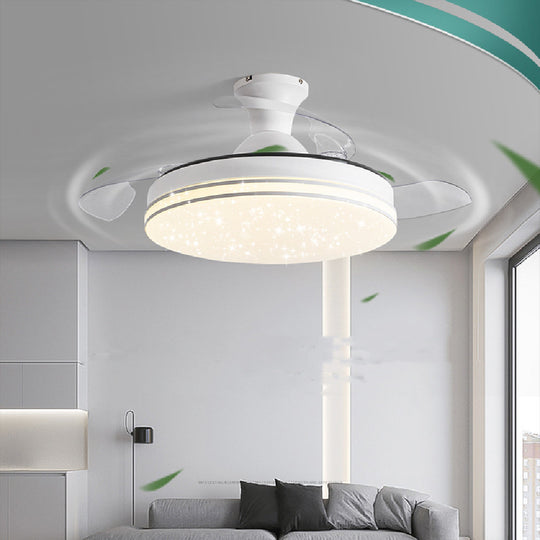 Silent Low Rise Ceiling Concealed Fan Lamp