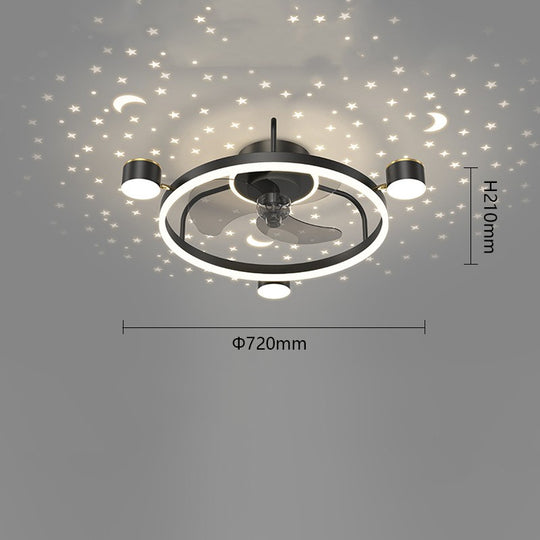 Intelligent Silent Ceiling Fan Lamp