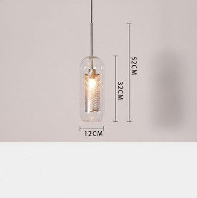 Modern Minimalist Light Luxury Glass Chandelier