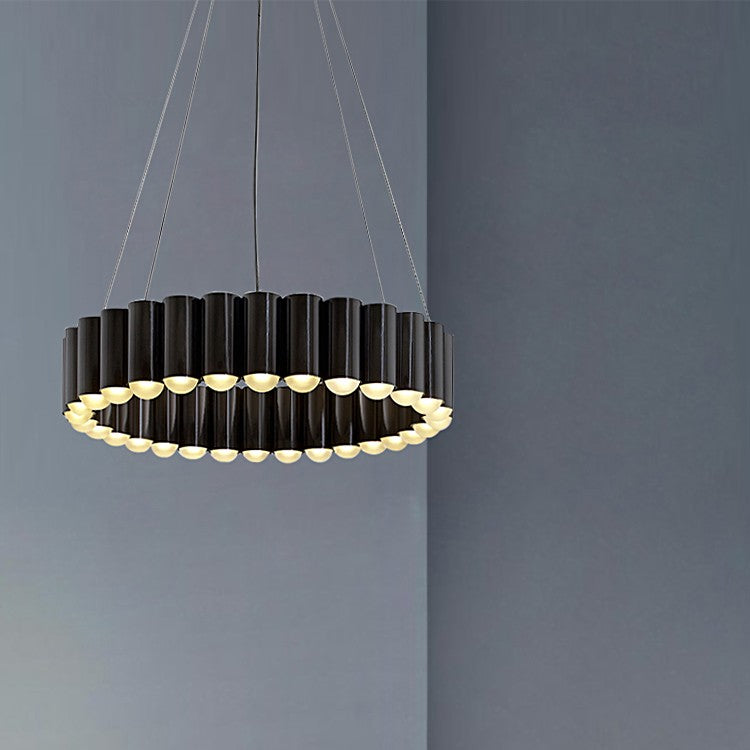 Oversized Modern Luxury Circular Chandelier