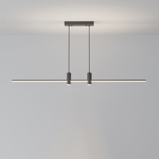 Modern Simple Chandelier Bar Taipei European Minimalist Strip