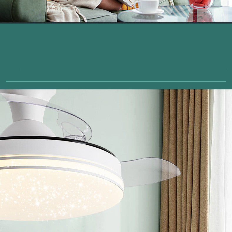 Silent Low Rise Ceiling Concealed Fan Lamp