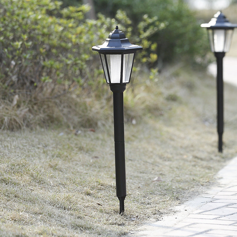 Outdoor solar hexagonal wall light, wall light, garden light