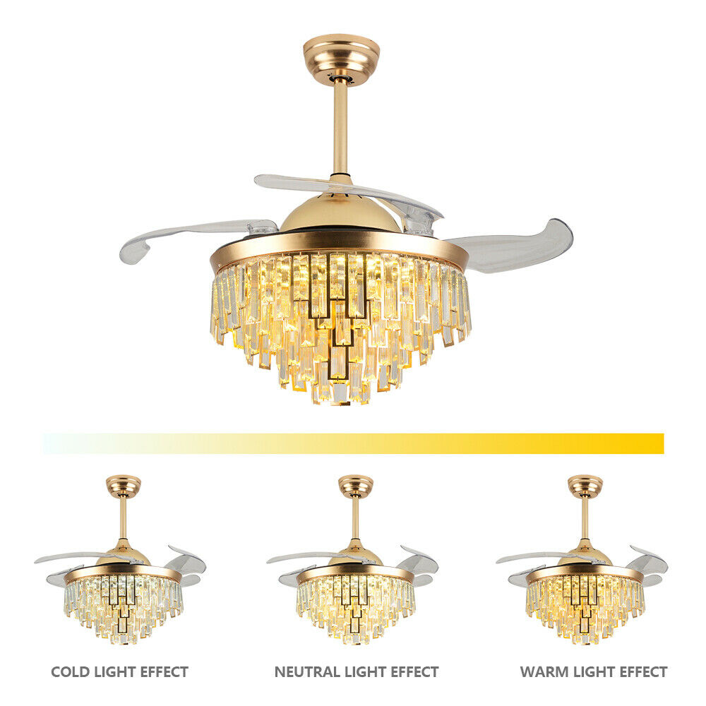 Luxury Crystal European Fan Light Restaurant