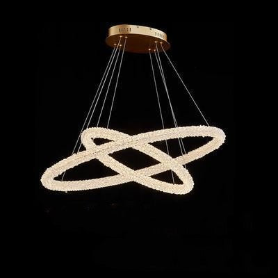 Internet Celebrity Ring Lamp Crystal Chandelier