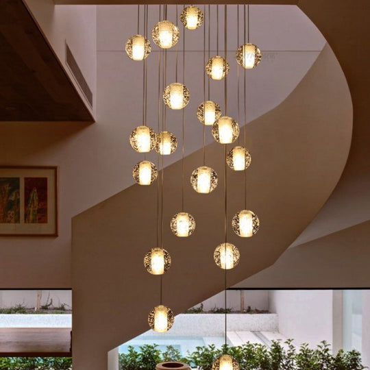 Luxury Crystal Ball Chandelier