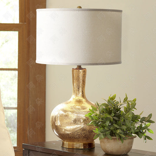 Bedroom Desk Lamp Warm Light Fixture