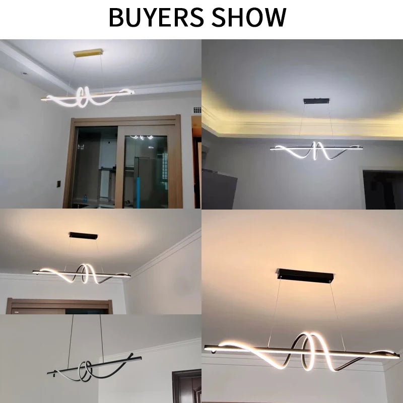 Modern pendant hanging lamp