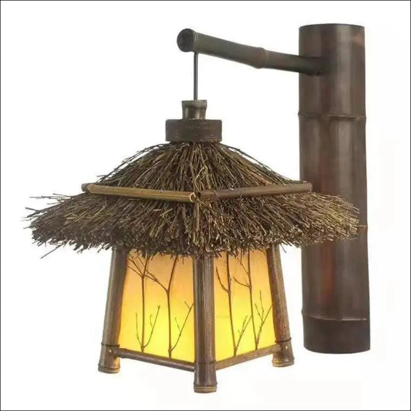 Eastern Retreat Bamboo Chandelier™