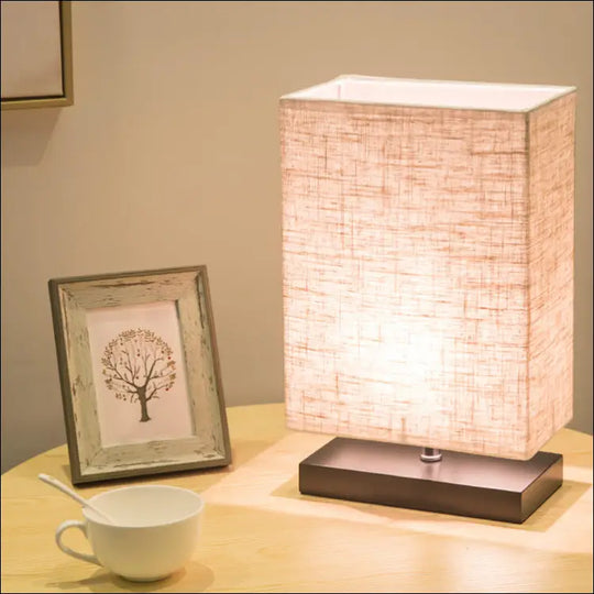 Bedroom Bedside LED Lamp Chinese Style Japanese Study Desk Lamp