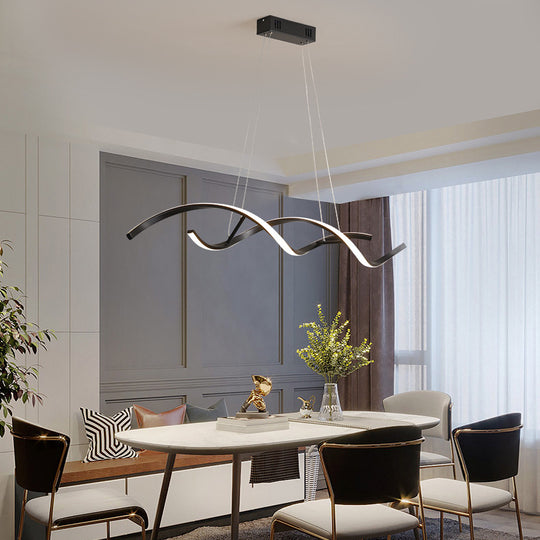 Minimalist Post-modern Scandinavian Dining Room Chandelier