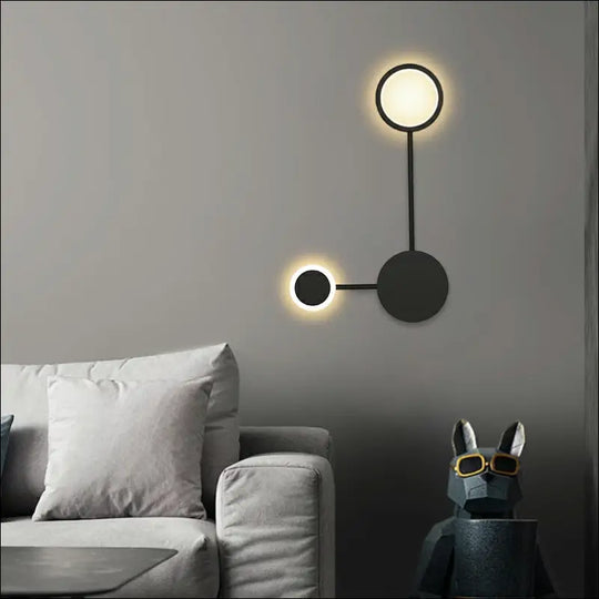 Contracted Bedroom Bedside Lamp Designer Wall Lamp