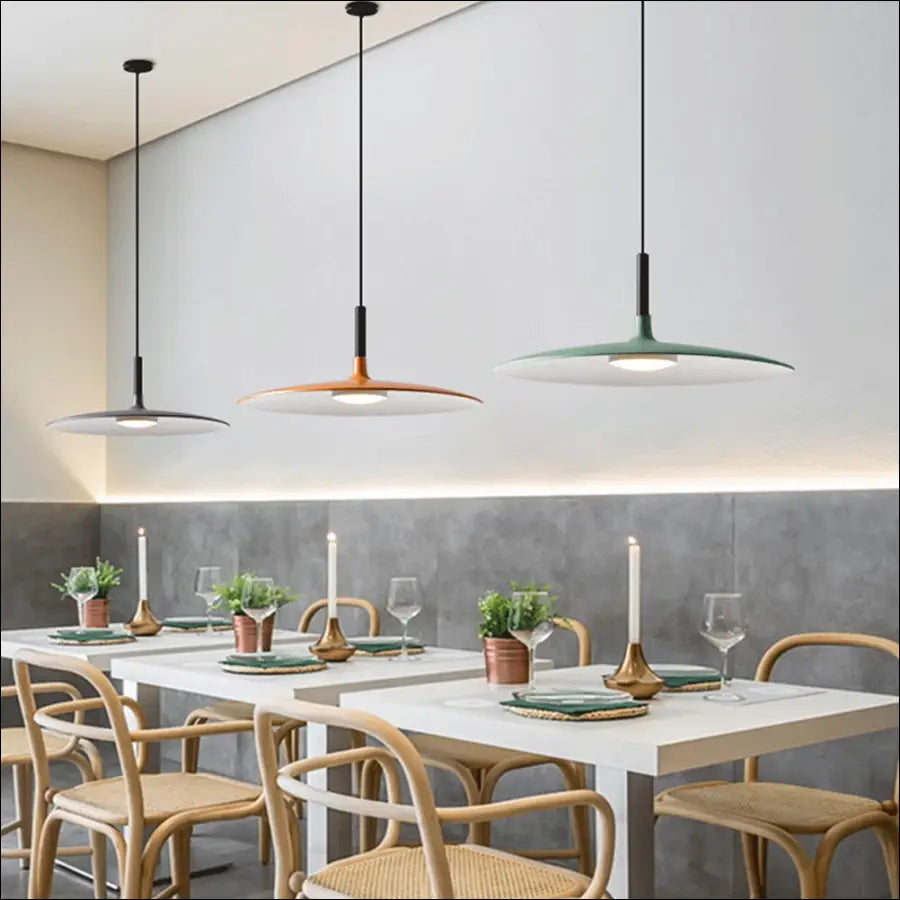 Creative Minimalist Personality Macaroon Restaurant Cafe Industrial Style Chandelier