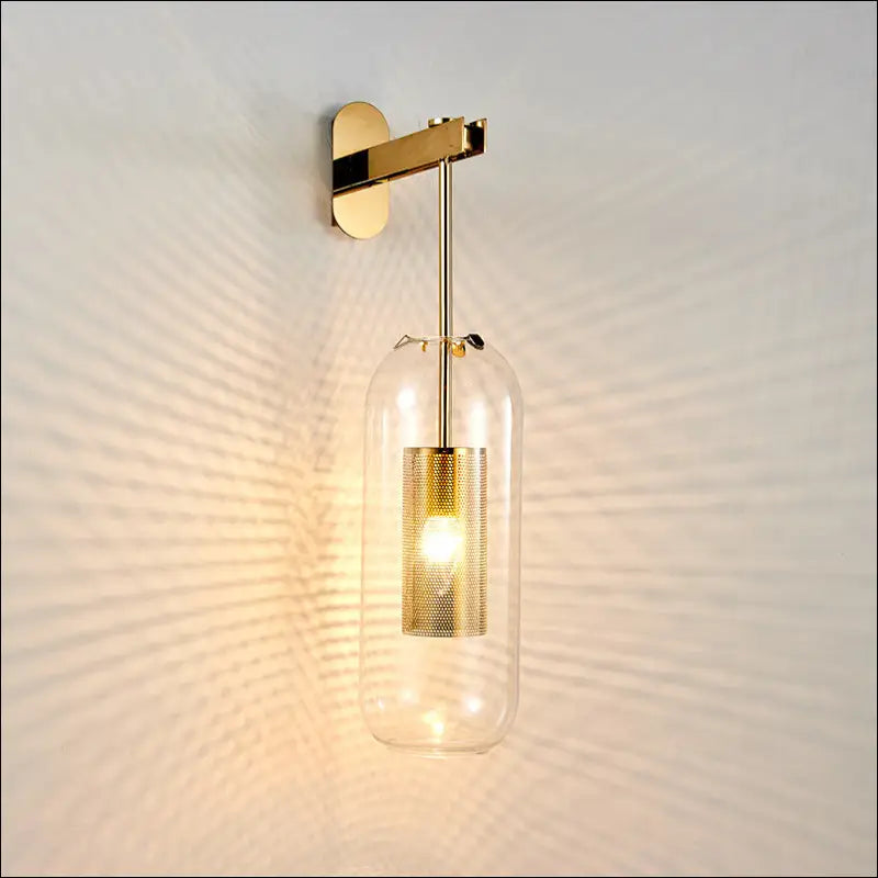 Creative And Personalized Glass Wall Lamp