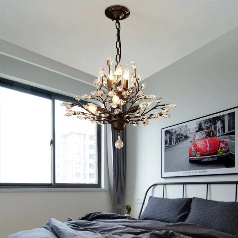 Creative And Personalized Iron Art Retro Chandelier