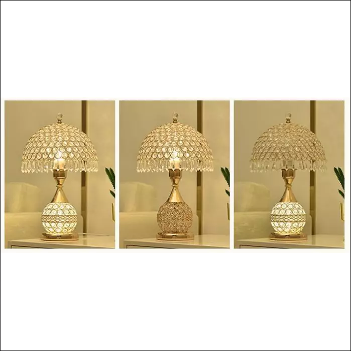 Crystal Desk Lamp Bedroom Bedside Lamp