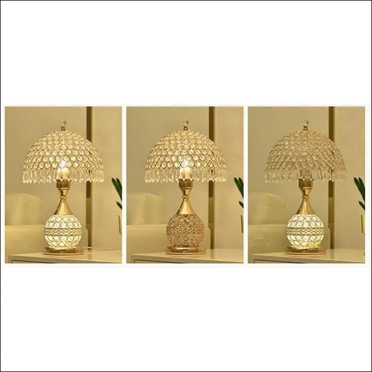 Crystal Desk Lamp Bedroom Bedside Lamp