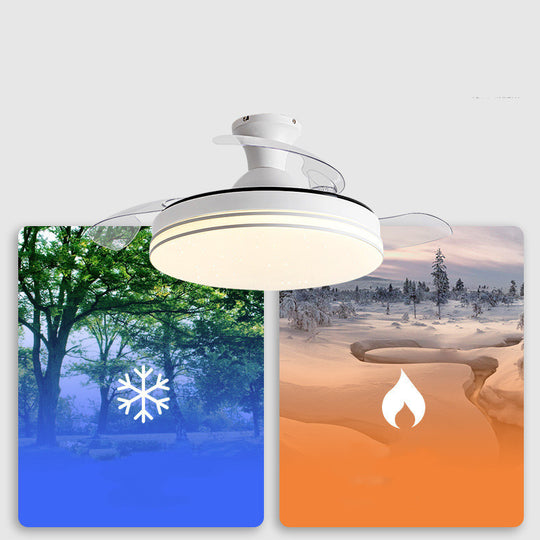 Silent Low Rise Ceiling Concealed Fan Lamp