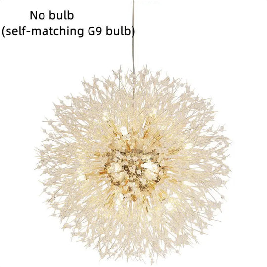 Dandelion Crystal Chandelier Restaurant Bedroom Clothing Shop Lighting