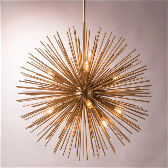 Dandelion Hedgehog Ball Sea Urchin Geometric Ball Sample Room Chandelier