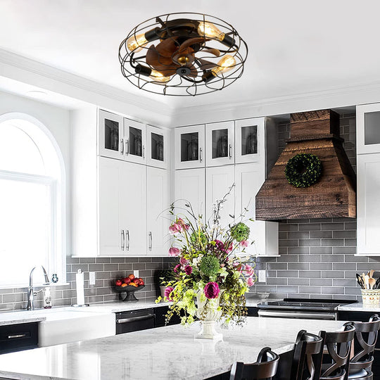 Vintage Inspired Edison Ceiling Fan