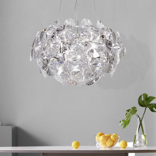 LED Acrylic Living Room Apple Chandelier