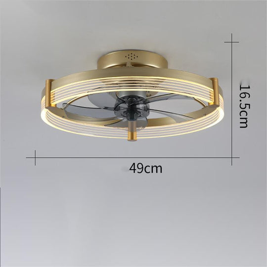 Ceiling Light Integrated Fixture In Master Bedroom