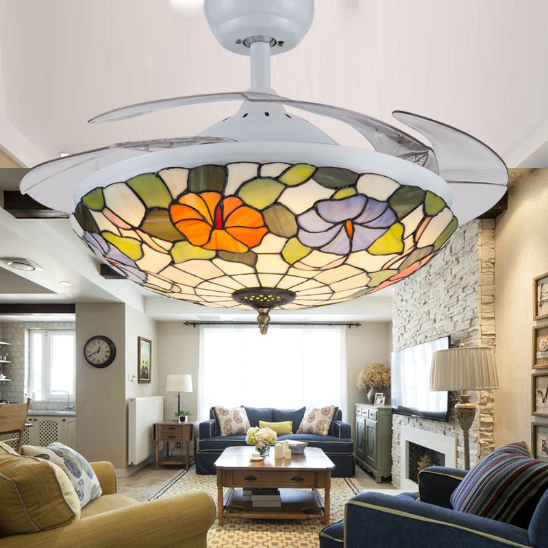 Invisible Ceiling Fan Lamp Living Room Dining Fan