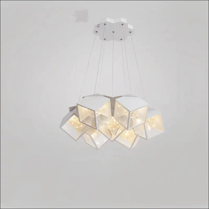 Home Bedroom Model Room Lamp Nordic Star Dining Room Chandelier