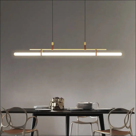 One Line Hanging Lamp For Restaurant Bar Counter