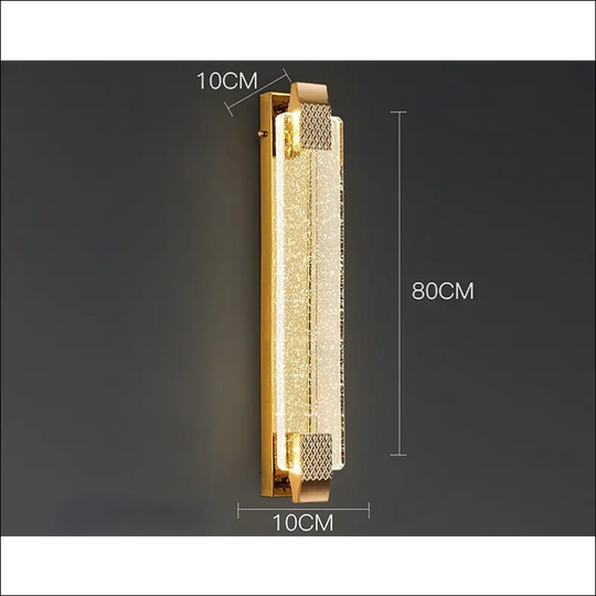 Living Room Light Luxury Wall Lamp LED Bedside