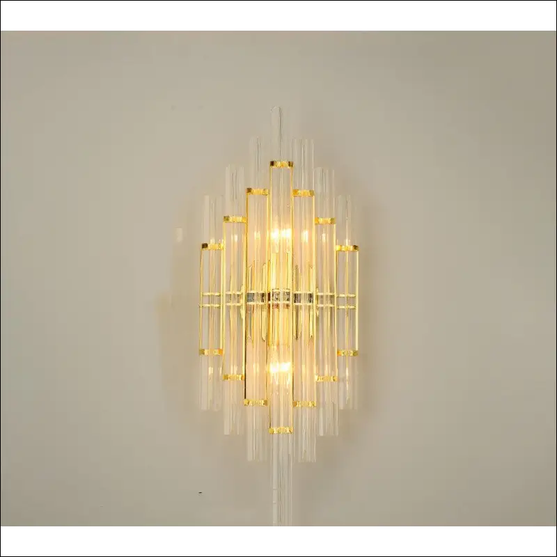 Modern Living Room Light Luxury Crystal Creative Wall Lamp