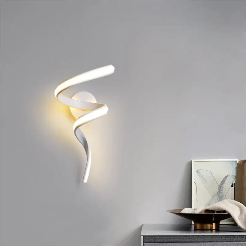 Modern Minimalist Bedroom Bedside Aisle Light