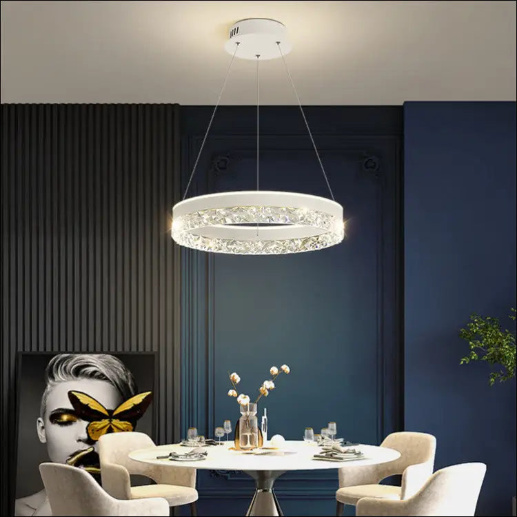 Modern Minimalist Scandinavian Dining Room Chandelier