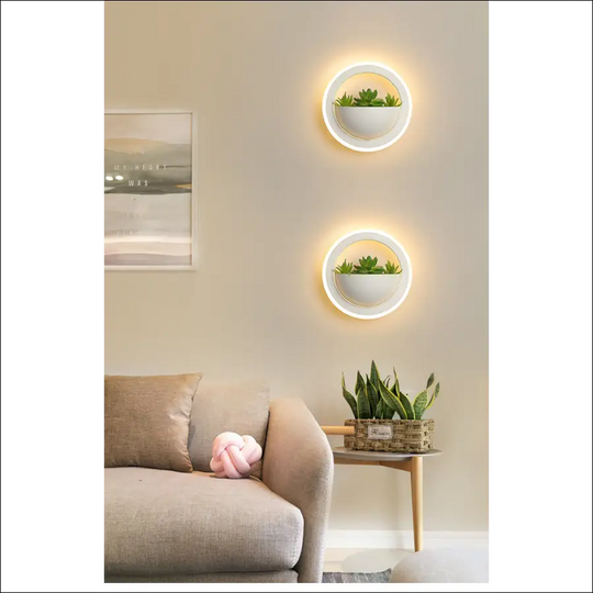 Modern minimalist wall light