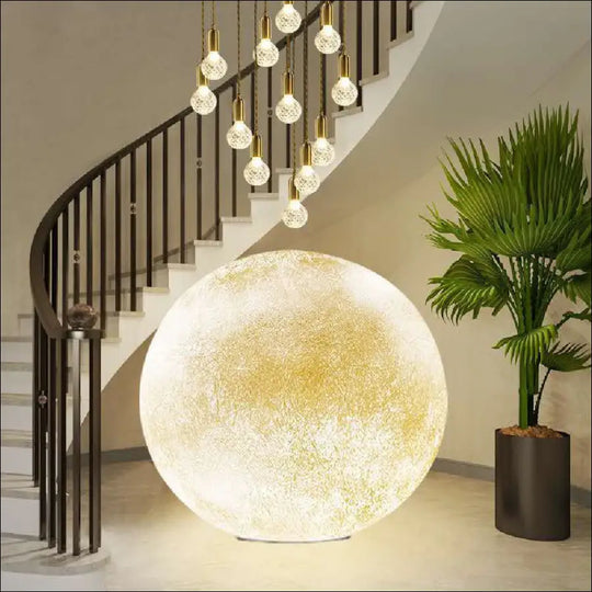 Modern Simple Moon Floor Lamp