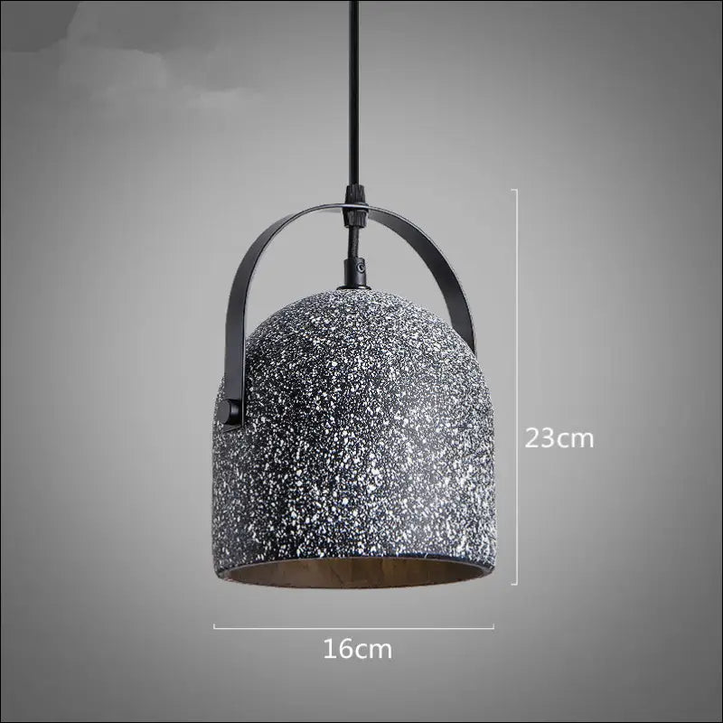 Nordic Cement Simple Creative Personality Loft Art Distressed SingleLamp