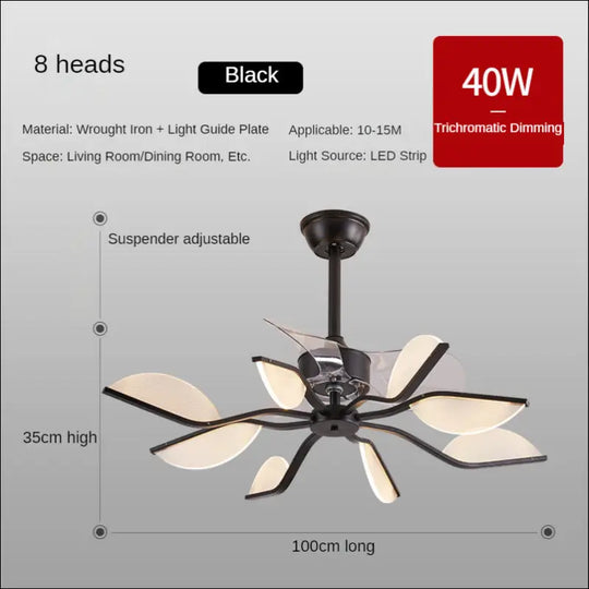 Nordic Fan Lamp Restaurant Ceiling Fan