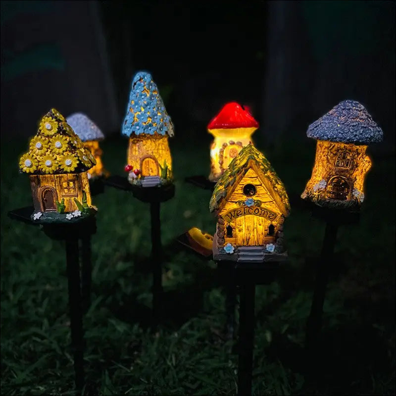 Outdoor Waterproof LED Lights For Solar Resin Houses