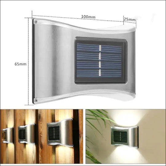 Solar Small Night Outdoor Garden Wall Light Decorative Courtyard